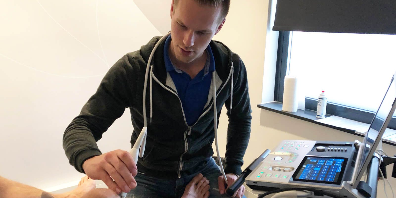 Lennard van Zuijlen echografie, fysiotherapie, Duiven, Veenendaal