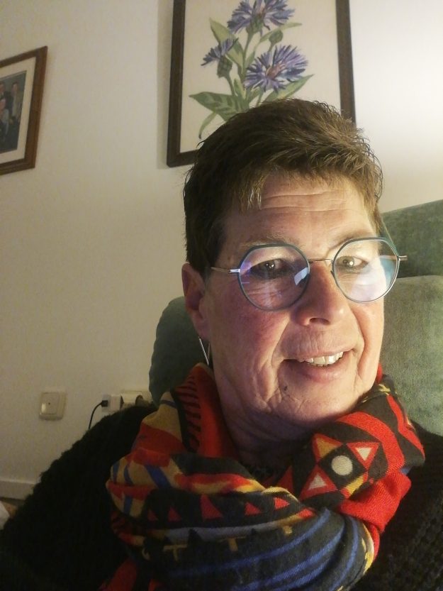 Foto van Mary de Wit tijdens haar dry needling behandeling